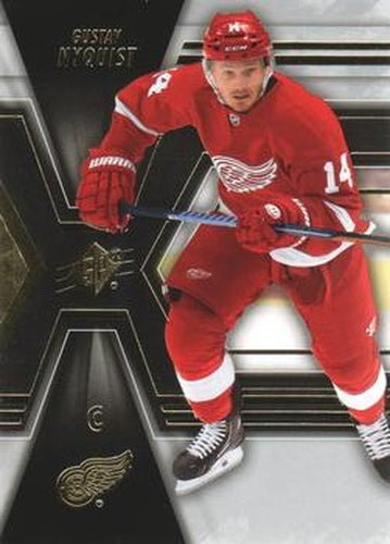 #29 Gustav Nyquist - Detroit Red Wings - 2014-15 SPx Hockey