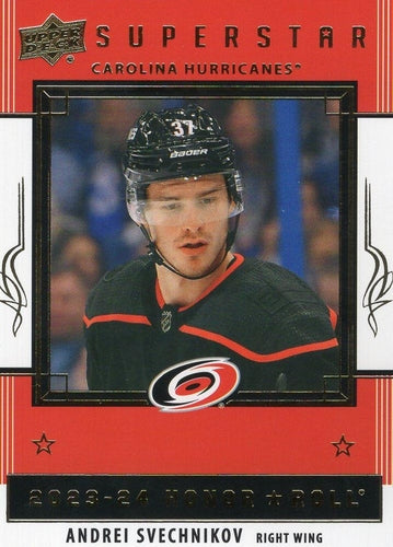 #HR-29 Andrei Svechnikov - Carolina Hurricanes - 2023-24 Upper Deck - Honor Roll Hockey