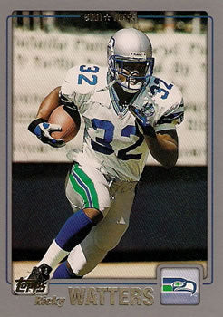 #29 Ricky Watters - Seattle Seahawks - 2001 Topps Football