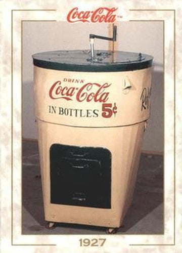 #29 Early Cooling Machine - 1993 Collect-A-Card Coca-Cola Collection Series 1