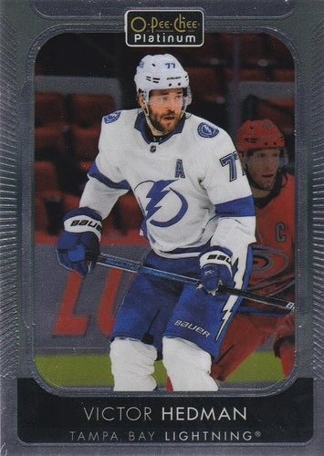 #29 Victor Hedman - Tampa Bay Lightning - 2021-22 O-Pee-Chee Platinum Hockey