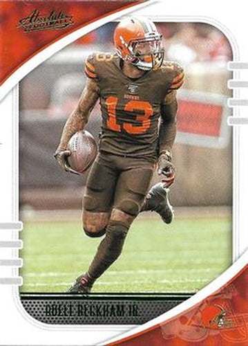 #29 Odell Beckham Jr. - Cleveland Browns - 2020 Panini Absolute - Green Football