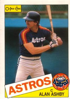 #29 Alan Ashby - Houston Astros - 1985 O-Pee-Chee Baseball