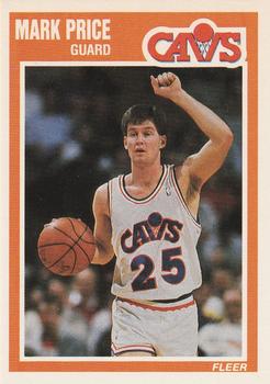 #29 Mark Price - Cleveland Cavaliers - 1989-90 Fleer Basketball