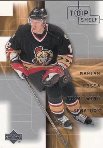 #29 Marian Hossa - Ottawa Senators - 2001-02 Upper Deck Top Shelf Hockey