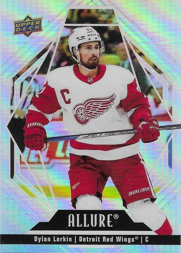 #29 Dylan Larkin - Detroit Red Wings - 2022-23 Upper Deck Allure Hockey