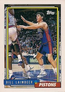 #29 Bill Laimbeer - Detroit Pistons - 1992-93 Topps Basketball