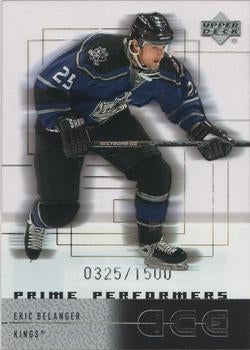 #89 Eric Belanger - Los Angeles Kings - 2000-01 Upper Deck Ice Hockey