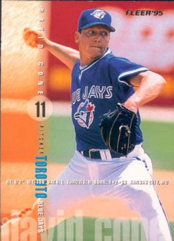 #U-29 David Cone - Toronto Blue Jays - 1995 Fleer Update Baseball
