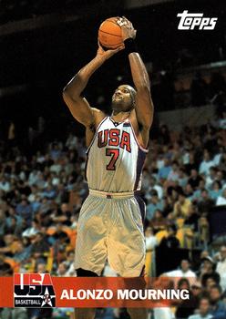 #29 Alonzo Mourning - USA - 2000 Topps Team USA Basketball
