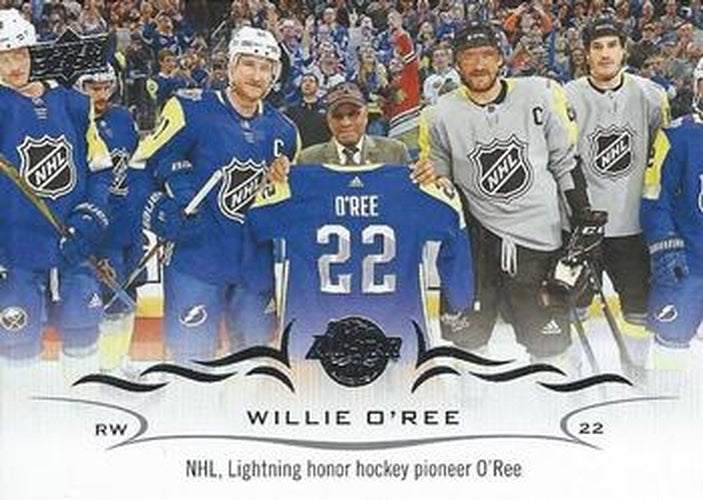 #529 Willie O'Ree - 2018-19 Upper Deck Hockey