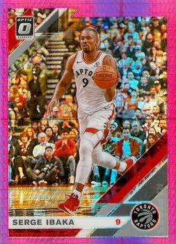 #29 Serge Ibaka - Toronto Raptors - 2019-20 Donruss Optic - Hyper Pink Basketball