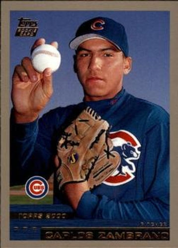 #T29 Carlos Zambrano - Chicago Cubs - 2000 Topps Traded & Rookies Baseball