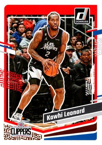 #29 Kawhi Leonard - Los Angeles Clippers - 2023-24 Donruss Basketball