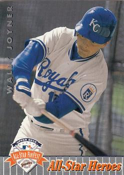 #29 Wally Joyner - Kansas City Royals - 1992 Upper Deck All-Star FanFest Baseball