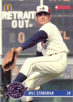 #29 Bill Stoneman - Montreal Expos - 1993 Donruss McDonald's Montreal Expos 25th Anniversary Baseball