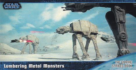 #29 Lumbering Metal Monsters - 1997 Topps Widevision Star Wars Trilogy