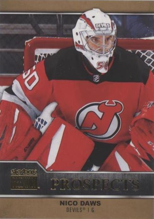 #PP-29 Nico Daws - New Jersey Devils - 2021-22 SkyBox Metal Universe - Skybox Premium Prospects Hockey