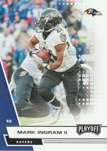 #29 Mark Ingram II - Baltimore Ravens - 2020 Panini Playoff Football