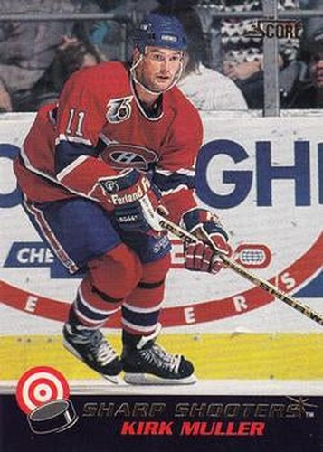 #29 Kirk Muller - Montreal Canadiens - 1992-93 Score Canadian - Sharp Shooters Hockey