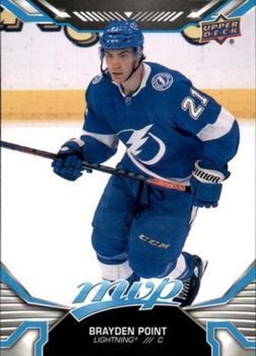#29 Brayden Point - Tampa Bay Lightning - 2022-23 Upper Deck MVP Hockey