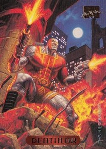 #29 Deathlok - 1994 Fleer Marvel Masterpieces Hildebrandt Brothers