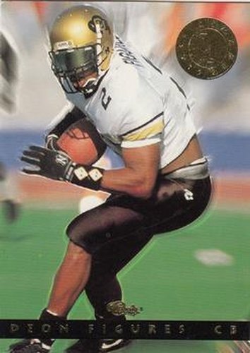 #29 Deon Figures - Colorado Buffaloes - 1993-94 Classic Images Four Sport