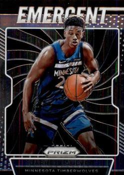 #29 Jarrett Culver - Minnesota Timberwolves - 2019-20 Panini Prizm - Emergent Basketball