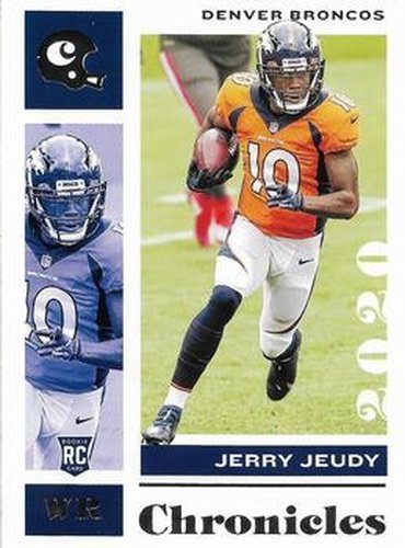 #29 Jerry Jeudy - Denver Broncos - 2020 Panini Chronicles Football
