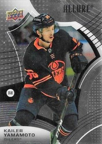 #29 Kailer Yamamoto - Edmonton Oilers - 2021-22 Upper Deck Allure Hockey