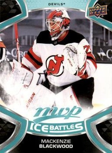#29 Mackenzie Blackwood - New Jersey Devils - 2021-22 Upper Deck MVP - Ice Battles Hockey
