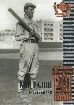 #29 Nap Lajoie - Cleveland Naps - 1999 Upper Deck Century Legends Baseball
