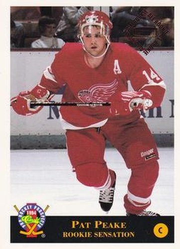 #29 Pat Peake - Detroit Junior Red Wings - 1994 Classic Pro Hockey Prospects Hockey