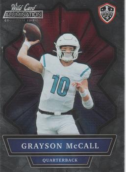 #ANBC-29 Grayson McCall - Coastal Carolina Chanticleers - 2021 Wild Card Alumination NIL Football