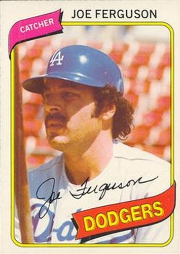 #29 Joe Ferguson - Los Angeles Dodgers - 1980 O-Pee-Chee Baseball