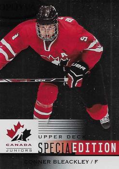 #SE-29 Conner Bleackley - Canada - 2014 Upper Deck Team Canada Juniors - Special Edition Hockey