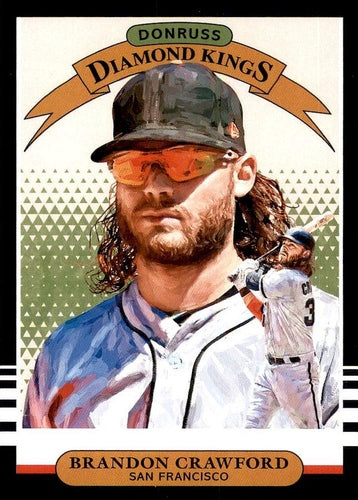 #29 Brandon Crawford - San Francisco Giants - 2019 Donruss Baseball