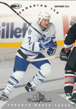 #29 Wendel Clark - Toronto Maple Leafs - 1996-97 Donruss Canadian Ice Hockey