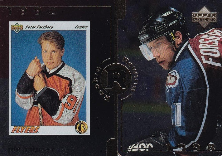 #29 Peter Forsberg - Colorado Avalanche - 1998-99 Upper Deck Gold Reserve Hockey