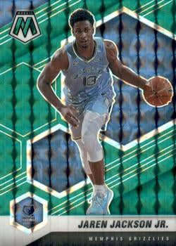 #29 Jaren Jackson Jr. - Memphis Grizzlies - 2020-21 Panini Mosaic - Mosaic Green Basketball