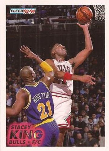 #29 Stacey King - Chicago Bulls - 1993-94 Fleer Basketball