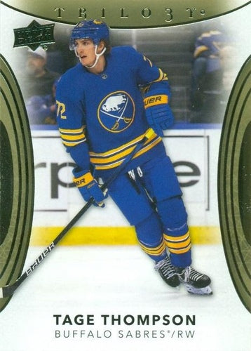#29 Tage Thompson - Buffalo Sabres - 2022-23 Upper Deck Trilogy Hockey