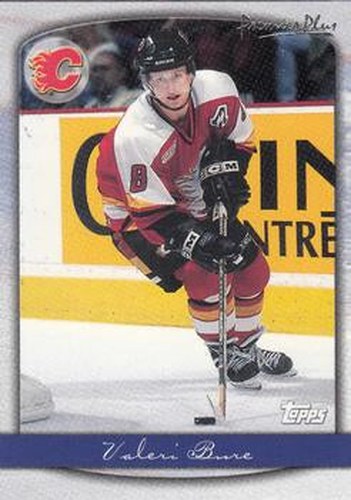 #29 Valeri Bure - Calgary Flames - 1999-00 Topps Premier Plus Hockey
