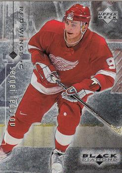 #29 Sergei Fedorov - Detroit Red Wings - 1998-99 Upper Deck Black Diamond Hockey