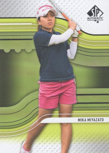 #R29 Mika Miyazato - 2012 SP Authentic - Rookie Extended Series Golf