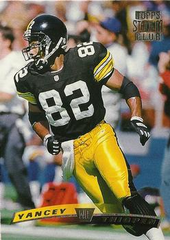 #29 Yancey Thigpen - Pittsburgh Steelers - 1996 Stadium Club Football