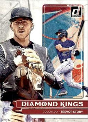 #29 Trevor Story - Colorado Rockies - 2022 Donruss Baseball