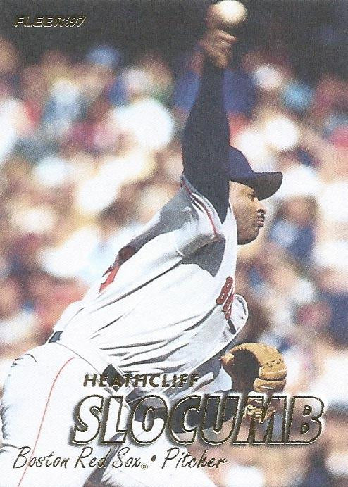 #29 Heathcliff Slocumb - Boston Red Sox - 1997 Fleer Baseball