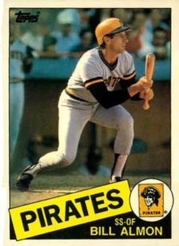 #2T Bill Almon - Pittsburgh Pirates - 1985 Topps Traded Baseball