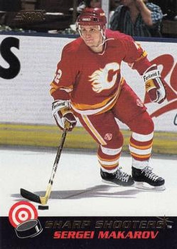 #2 Sergei Makarov - Calgary Flames - 1992-93 Score Canadian - Sharp Shooters Hockey